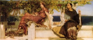 성 예로니모에 의한 바울라의 회심_by Lawrence Alma-Tadema_Private collection.jpg